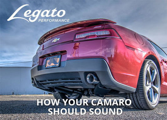 Enter to Win a Legato Performance Camaro Exhaust