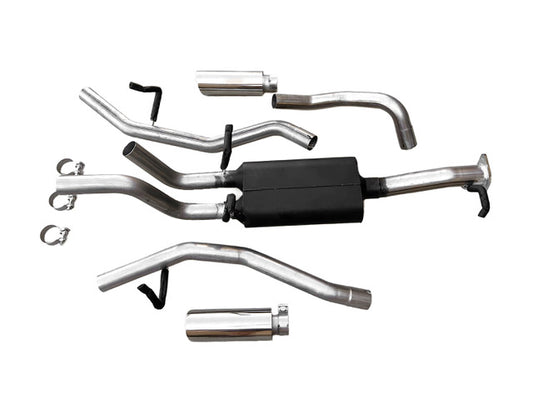 2009-2023 RAM 1500 - Polished SS Tips - 100% STAINLESS STEEL EXHAUST KIT